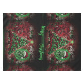 Graffiti Christmas Cotton Tablecloth 52x70 Tafelkleed (Voorkant (Horizontaal))