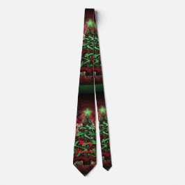 Graffiti Christmas Silk-Feel Tie Stropdas