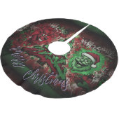 Graffiti Christmas Tree Skirt 44" Kerstboom Rok (Gekanteld)