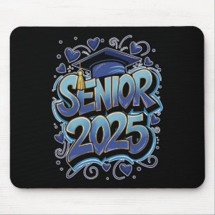Graffiti CL van 2025 Senior 2025 Afstuderen Terug Muismat