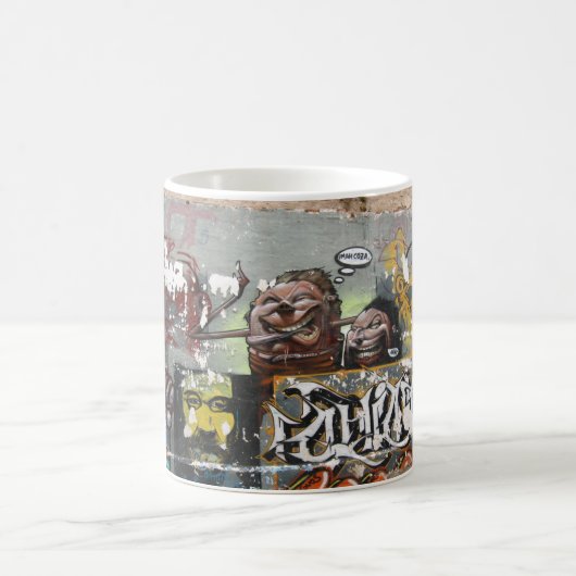 Graffiti classique Mug blanche (Centre)