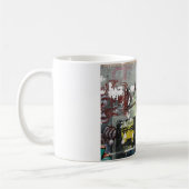 Graffiti classique Mug blanche (Gauche)