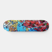 Graffiti coloré Art Skateboard (Horz)