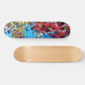 Graffiti coloré Art Skateboard (Horz)