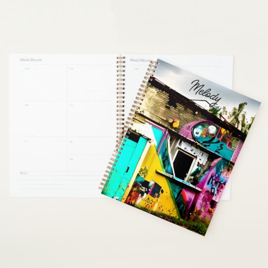 Graffiti coloré personnalisé abandonné (Devant avec enveloppe)