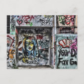 Graffiti Cool Modern Urban Street Art Briefkaart (Voorkant)
