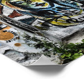 Graffiti Cool Modern Urban Street Art Poster (Hoek)