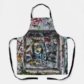 Graffiti Cool Modern Urban Street Art Schort (Voorkant)