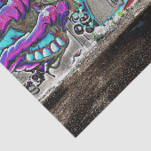 Graffiti Cool Urban Street Grunge Wall Art Tissuepapier (Detail)