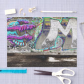 Graffiti Cool Urban Street Grunge Wall Art Tissuepapier (Craft)