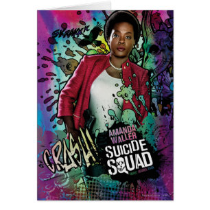 Graffiti de caractère du peloton Amanda Waller