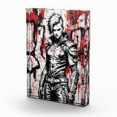Graffiti de Cyberpunk Warrik - Bloc photo (Droite)