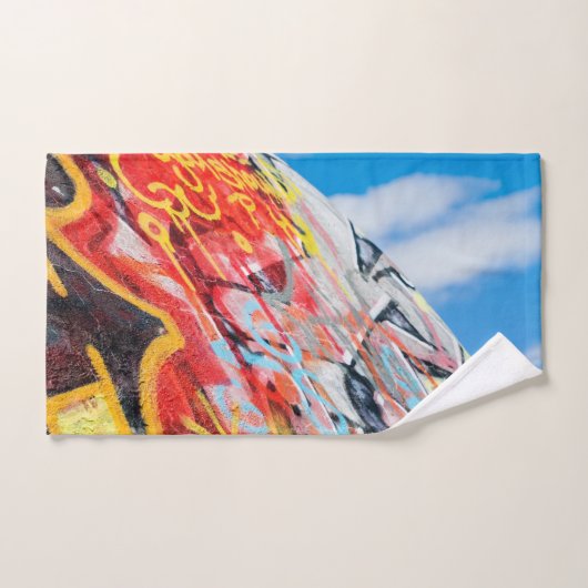 graffiti de planète (Serviette à main)