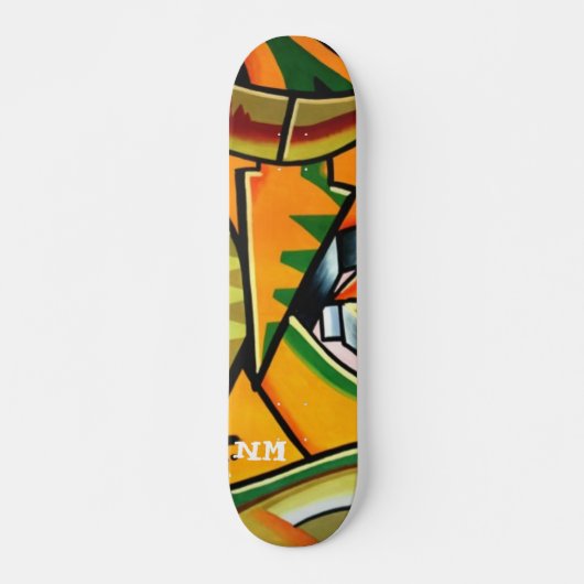 graffiti-dek skateboard (Voorkant)