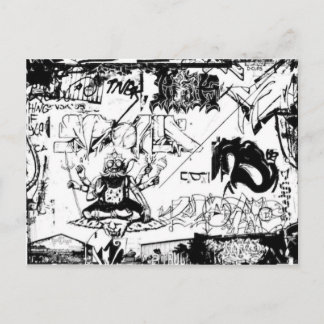 Graffiti Delight Briefkaart