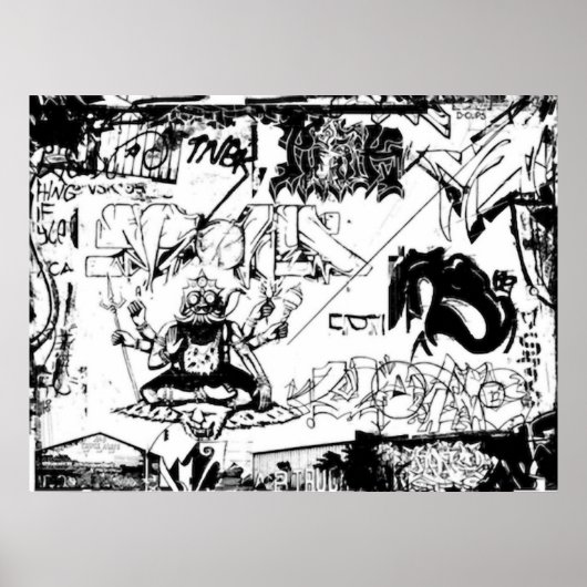 Graffiti Delight Poster (Voorkant)
