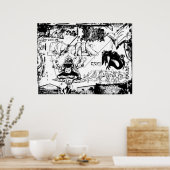 Graffiti Delight Poster (Keuken)