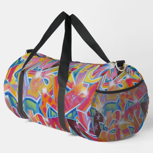 Graffiti Design Duffel sac (Coin droit)