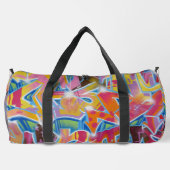 Graffiti Design Duffel sac (Verso)