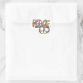 Graffiti Design Sticker pour la paix (Sac)