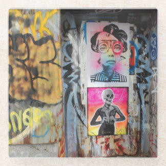 Graffiti deur 4 Onderzetter