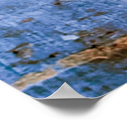 Graffiti devanagari, met wandbekleding poster (Hoek)