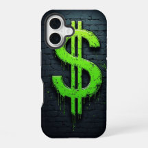 Graffiti dollarsymbool – Urban geld kunst telefoon