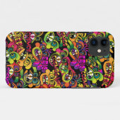 Graffiti douchegordijn Case-Mate iPhone case (Achterkant (horizontaal))