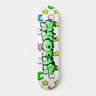 Graffiti éffrayant personnalisé Skateboard perso
