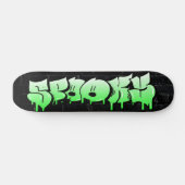 Graffiti éffrayant personnalisé Skateboard personn (Horz)