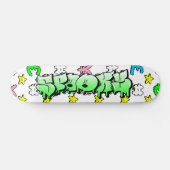 Graffiti éffrayant personnalisé Skateboard personn (Horz)