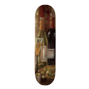 Graffiti en wijn skateboard