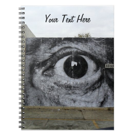Graffiti Eye Notitieboek (Voorkant)