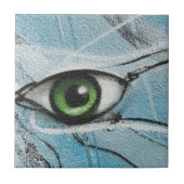Graffiti Eye Tegeltje (Voorkant)
