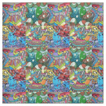 Graffiti Fabric