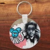 Graffiti Farbfotografie Acryl Sleutelhanger (Voorkant)