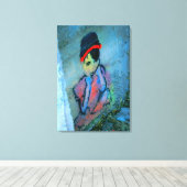 graffiti fille toile enveloppée (Insitu (Plancher de Bois))