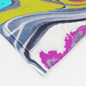 Graffiti Fleece Deken (Hoek)