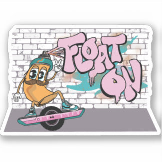 Graffiti Float Sticker