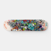 Graffiti Floral Deck pour Skateboard (Horz)
