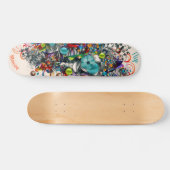 Graffiti Floral Deck pour Skateboard (Horz)