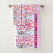 Graffiti Flower Bad Handdoek (Insitu)