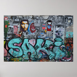Graffiti foto-poster poster