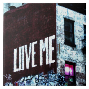 Graffiti-foto van New York City Street Tegeltje