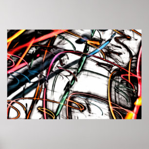 GRAFFITI - Franklin Arts Poster