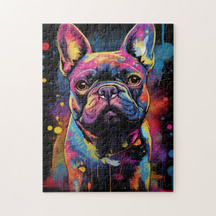 Graffiti Franse buldog Legpuzzel