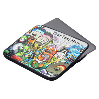 Graffiti Fun Laptop Sleeve