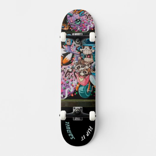Graffiti Fun Skateboard (Voorkant)