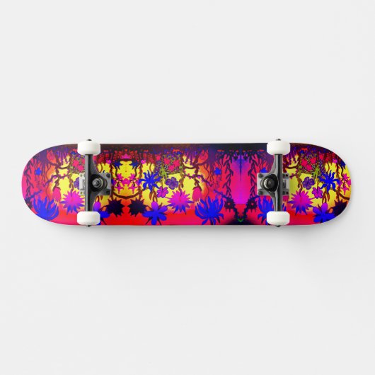 Graffiti Garden Skateboard (Horizontaal)