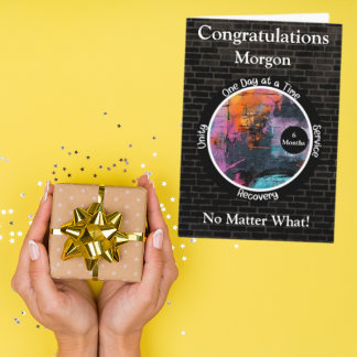 Graffiti gepersonaliseerde nuchterheidsmijlpaal ka kaart